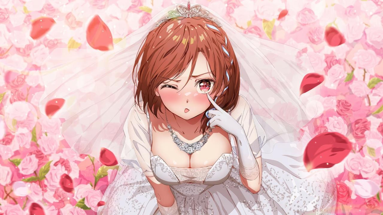 I'm Getting Married to a Girl I Hate in My Class backdrop