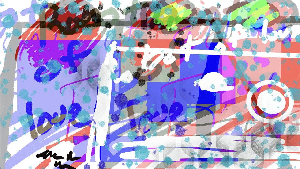 Digital Automatic Writing! backdrop