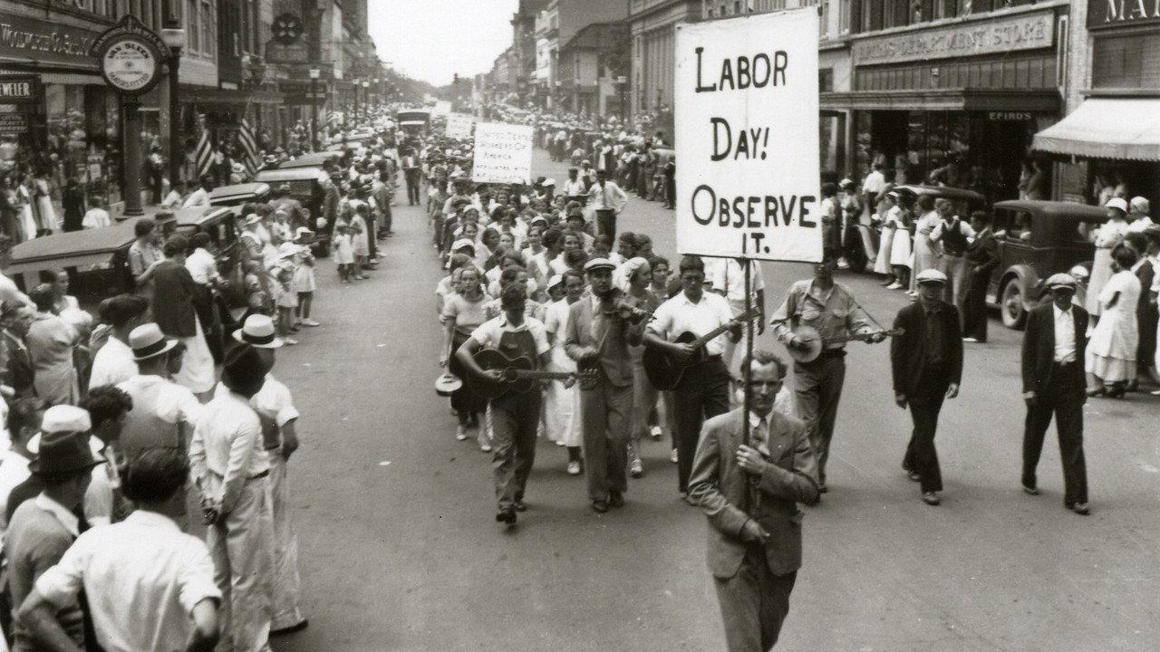 The Uprising of '34 backdrop