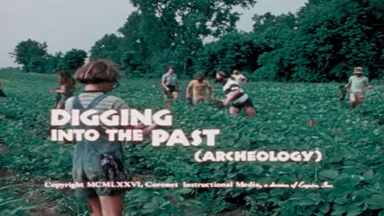 Digging into the Past (Archaeology) backdrop