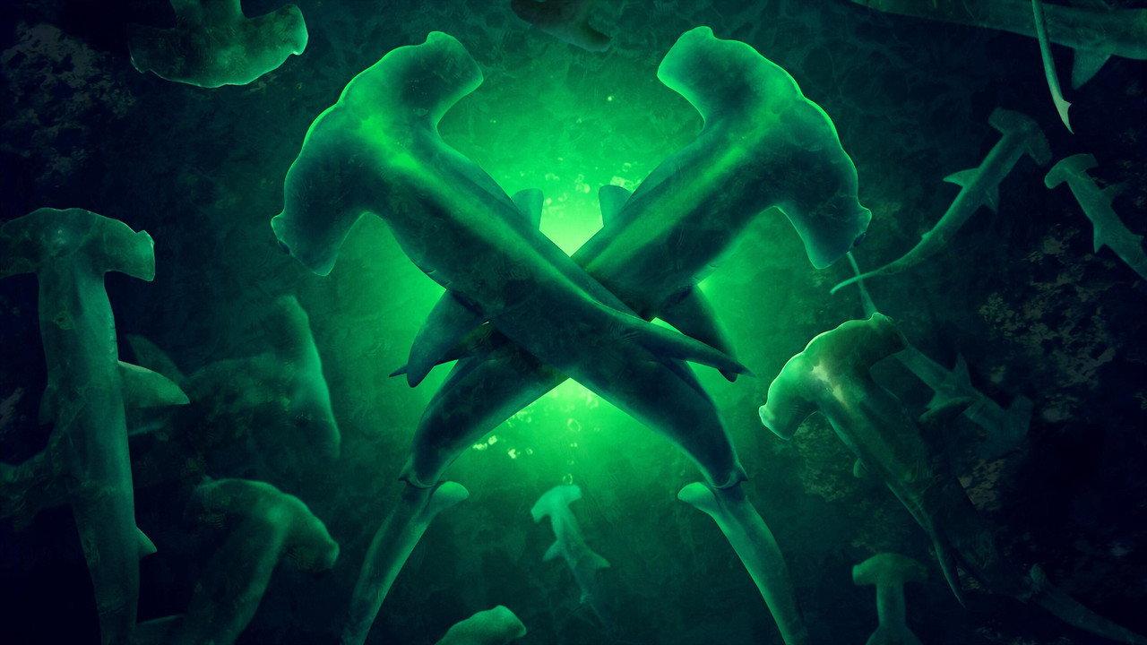 Monster Hammerheads: Species X backdrop