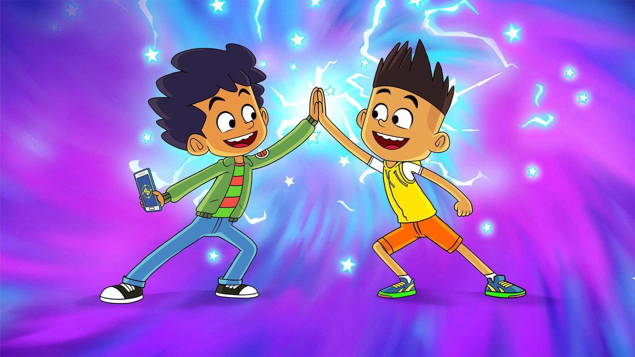 The Twisted Timeline of Sammy & Raj backdrop