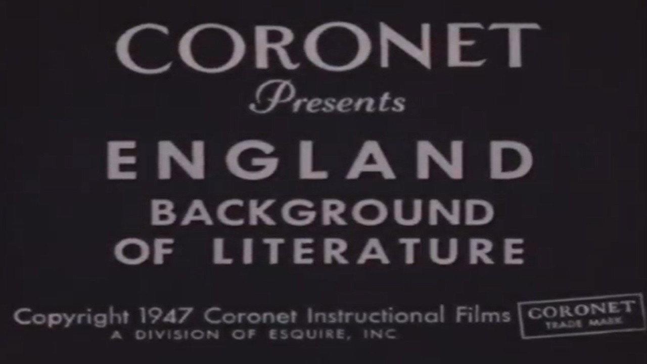 England: Background of Literature backdrop