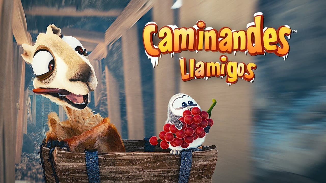 Caminandes: Llamigos backdrop