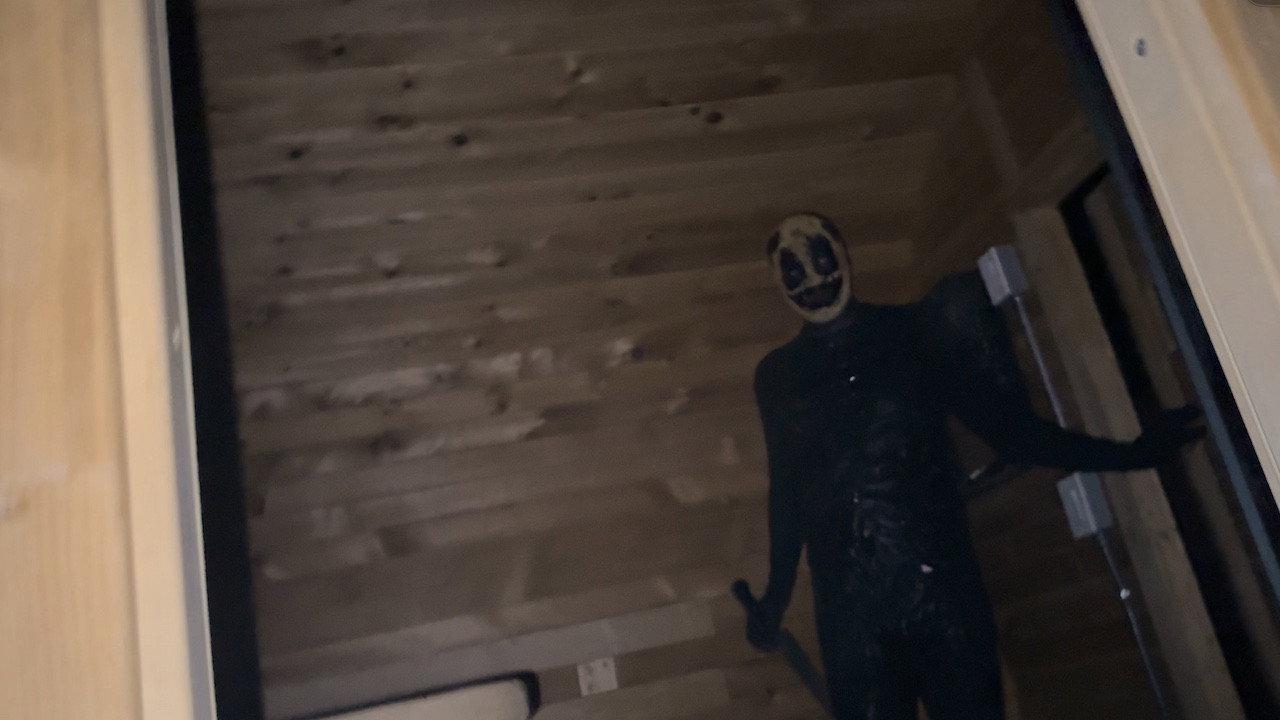 Theres a Man over There backdrop