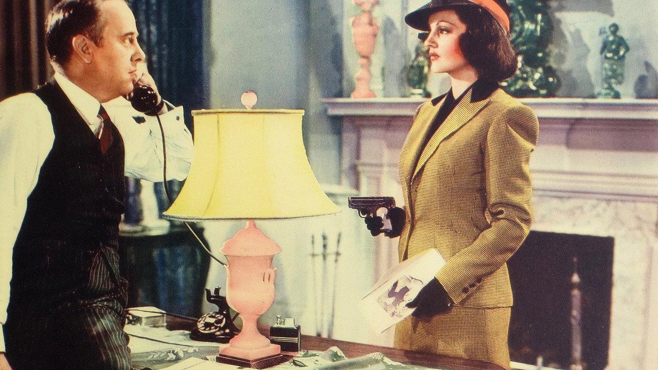 A Woman is the Judge backdrop