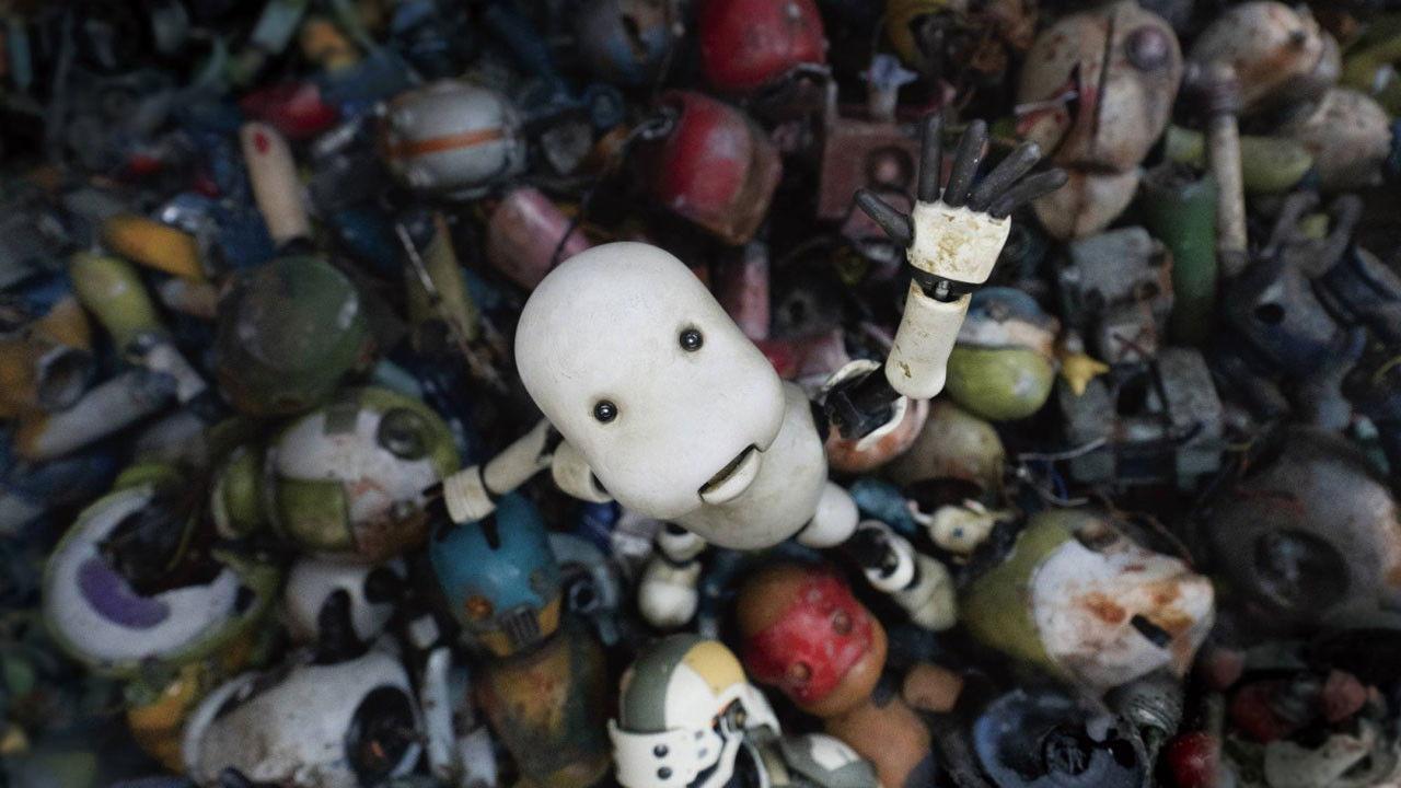 Junk World backdrop