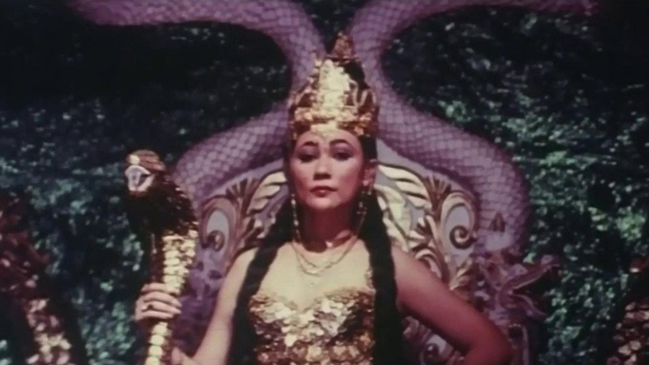 The Snake Queen backdrop
