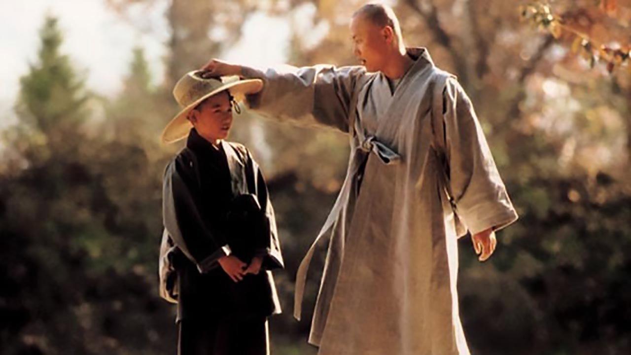 A Little Monk backdrop