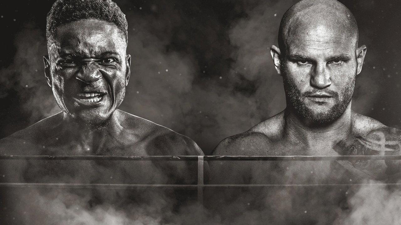 Christian Mbilli vs. Maciej Sulecki backdrop