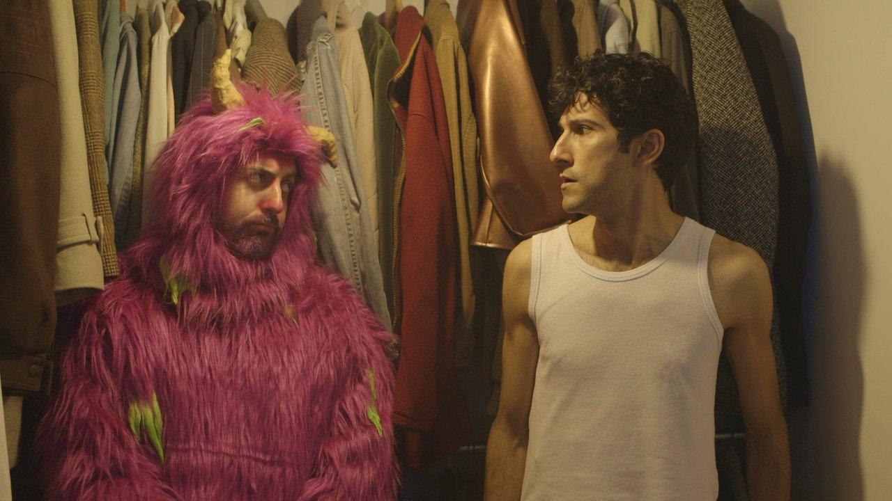 Monster in the closet backdrop