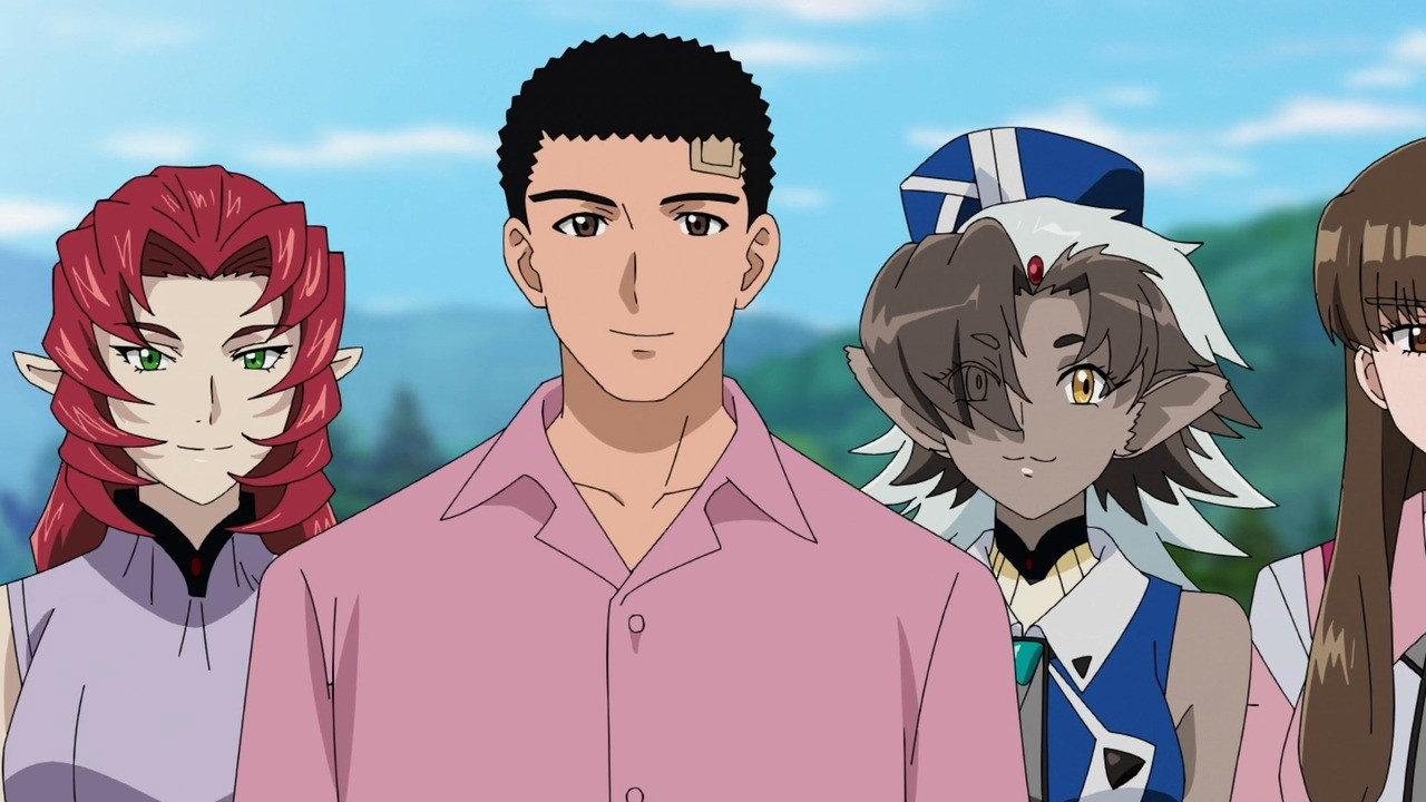 Tenchi Muyo! GXP Paradise Starting backdrop