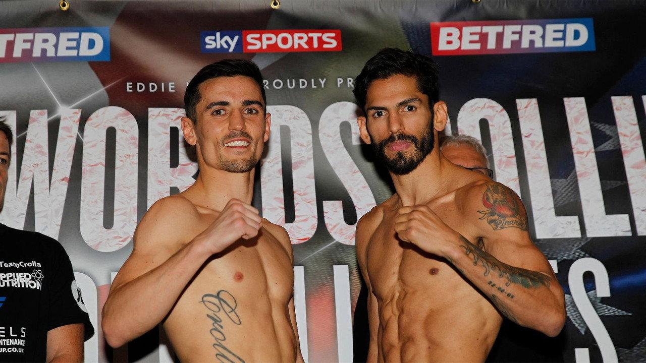 Anthony Crolla vs. Jorge Linares backdrop