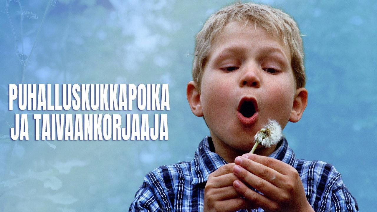 Puhalluskukkapoika ja taivaankorjaaja backdrop