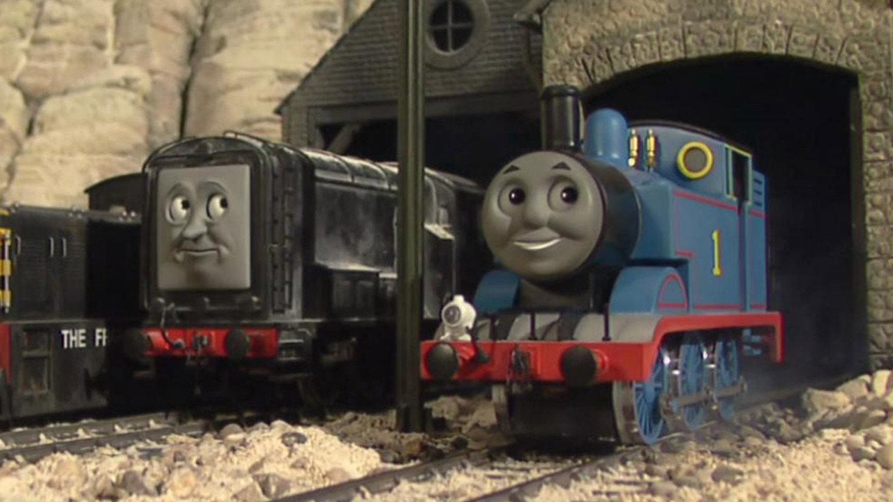 Thomas & Friends: Steamies vs. Diesels and Other Thomas Adventures backdrop