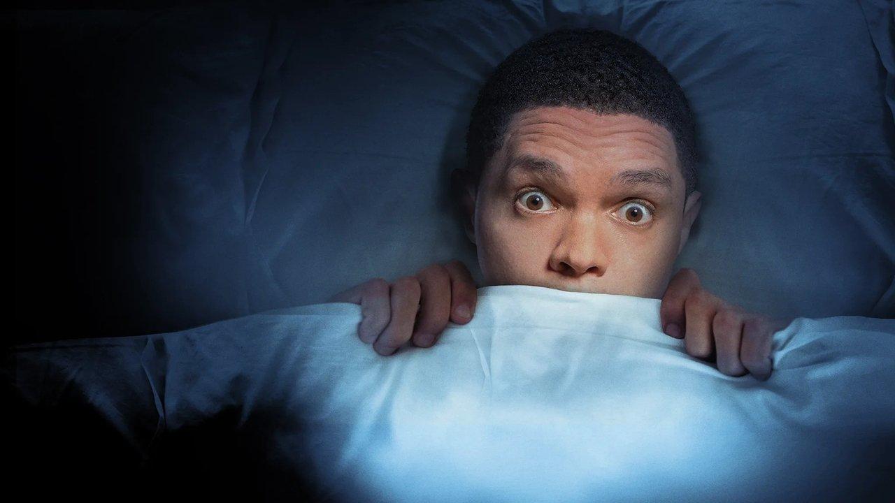 Trevor Noah: Afraid of the Dark backdrop