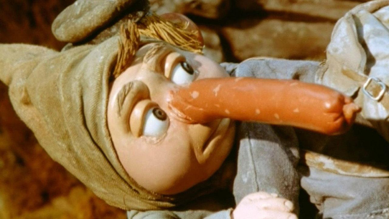 Sausage backdrop