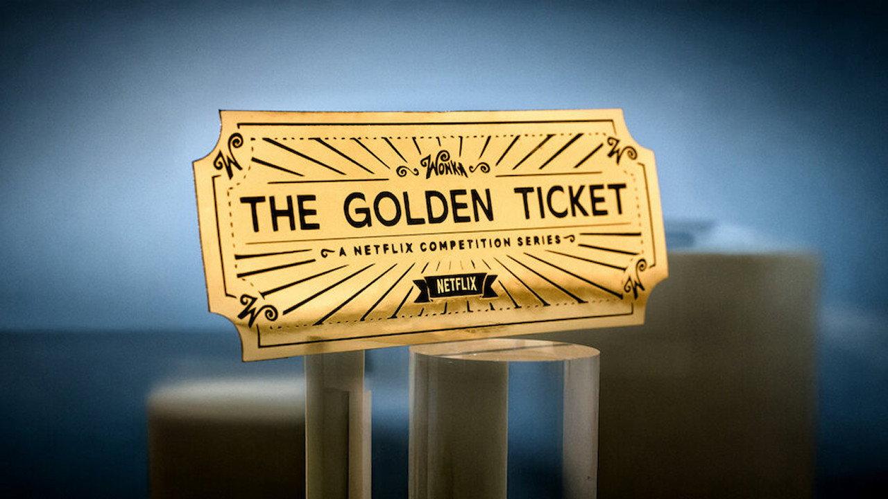 Wonka's The Golden Ticket backdrop