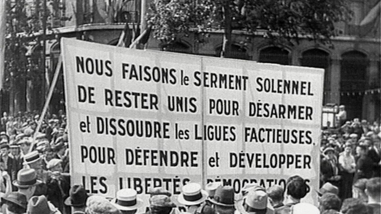 L'Europe des Fronts Populaires backdrop