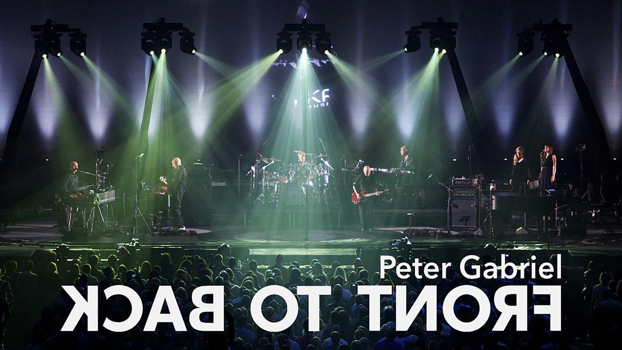 Peter Gabriel - Back to Front backdrop