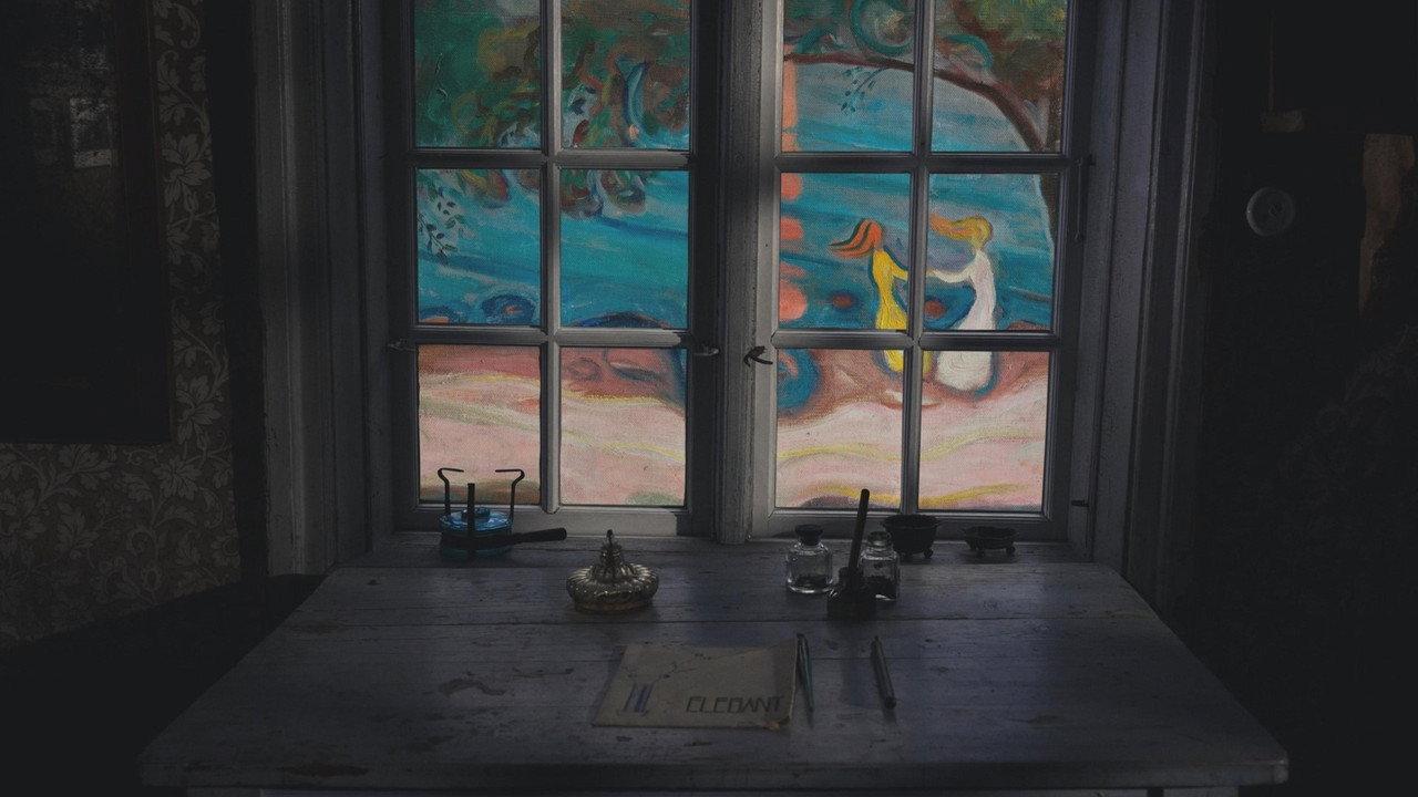 Edvard Munch : Un cri dans la nature backdrop