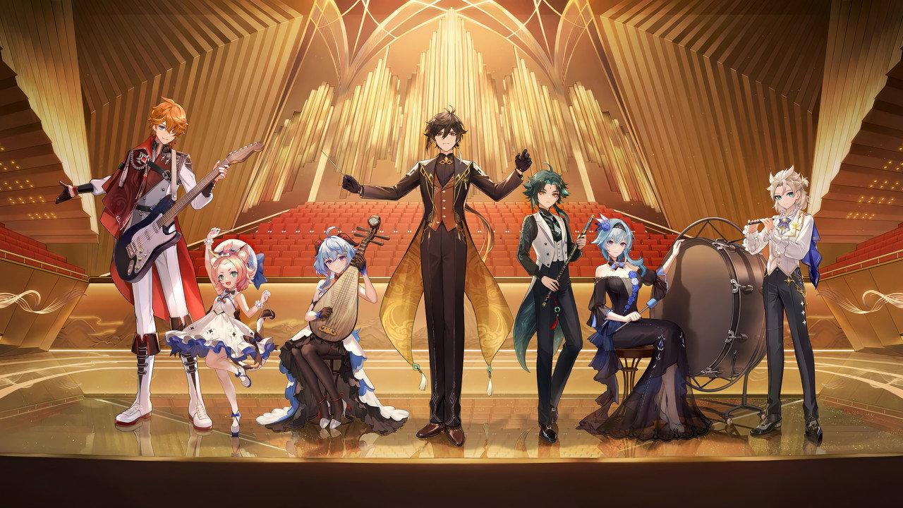 Genshin Impact Orchestral Concert 2023 backdrop