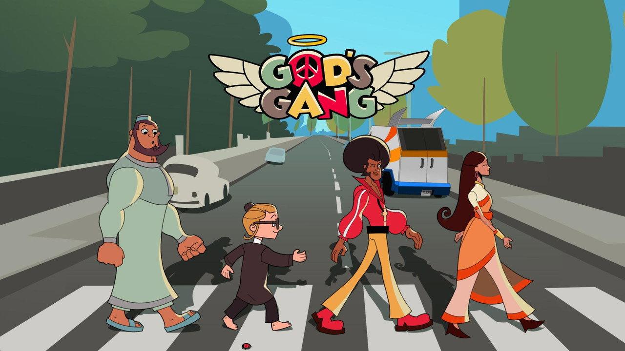 God's Gang backdrop