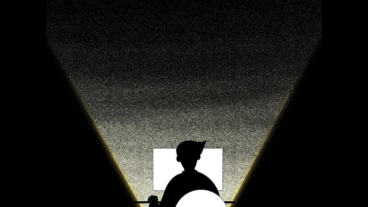 Fade Out. backdrop