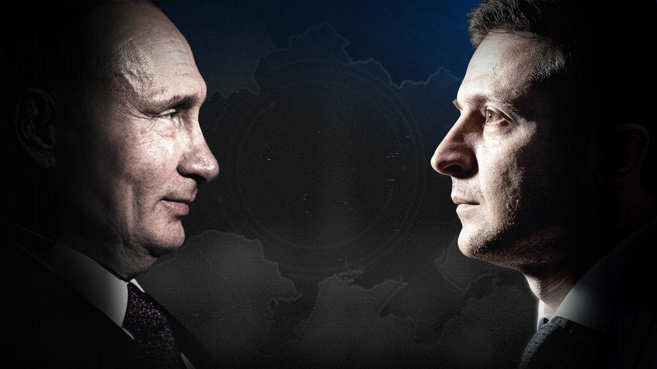 Two Men at War backdrop