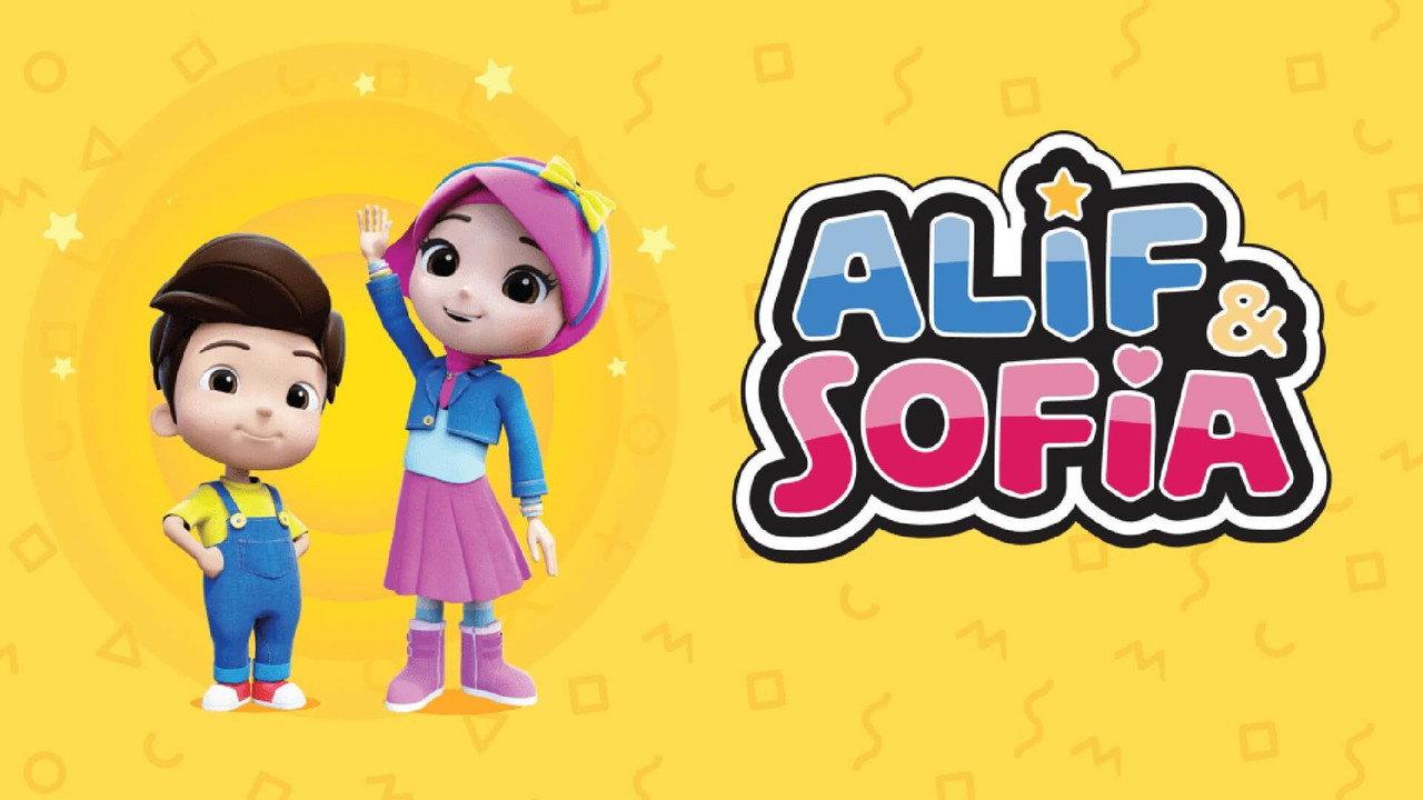 Alif & Sofia backdrop