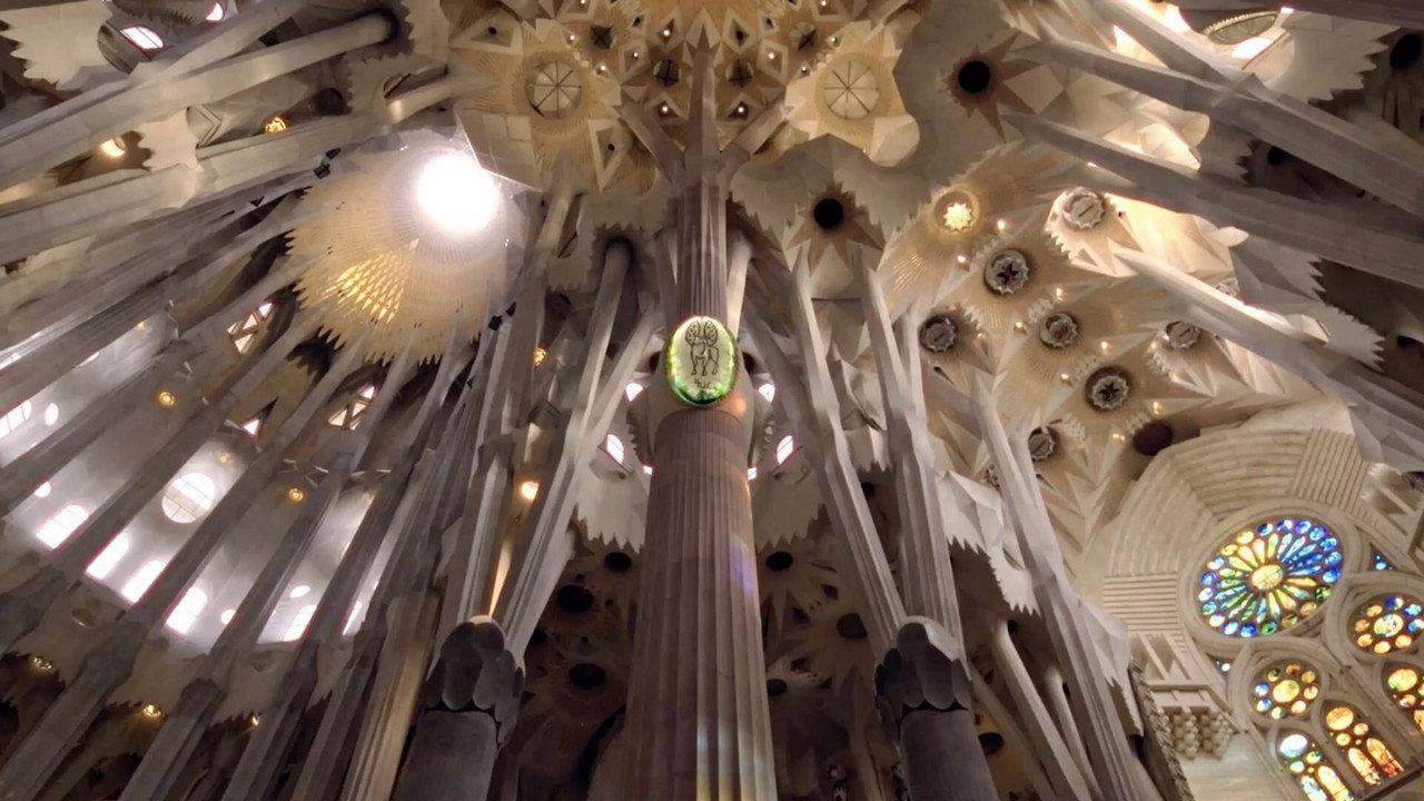 Sagrada Familia - Gaudi's challenge backdrop
