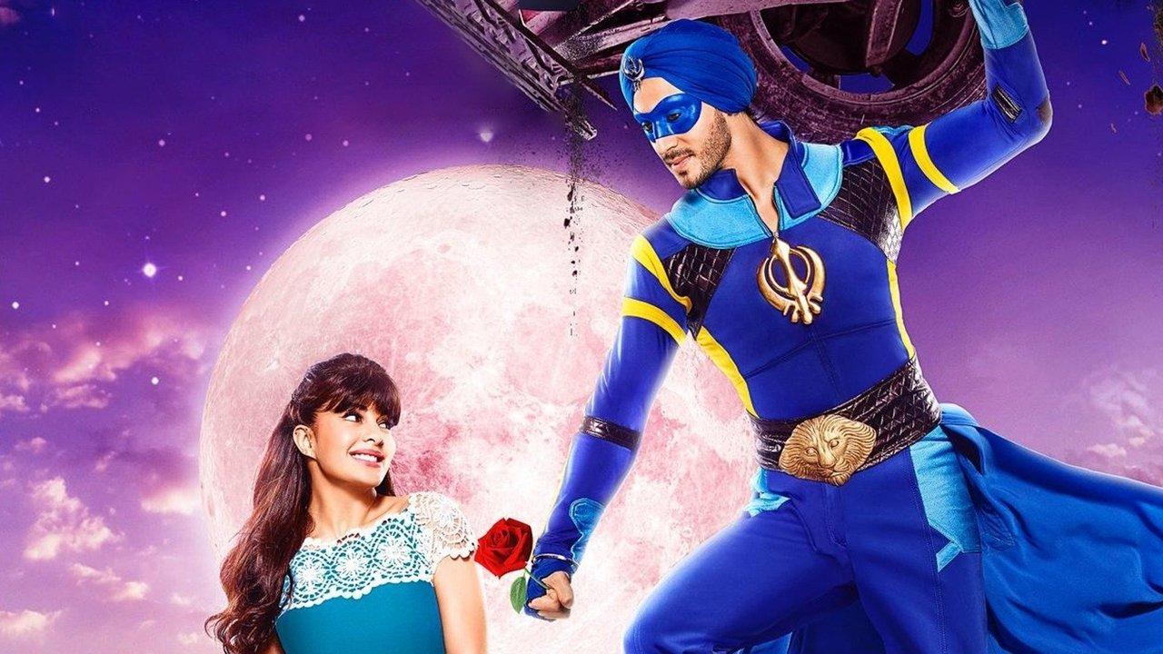 A Flying Jatt backdrop