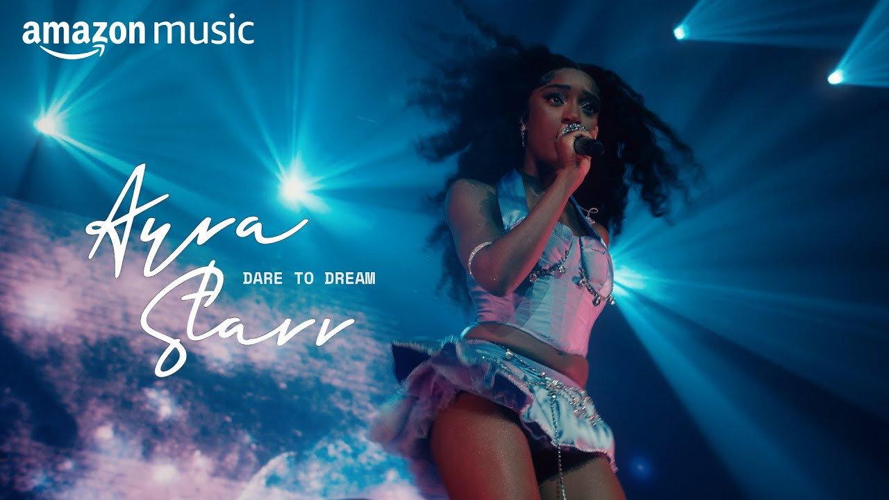 Ayra Starr: Dare to Dream backdrop