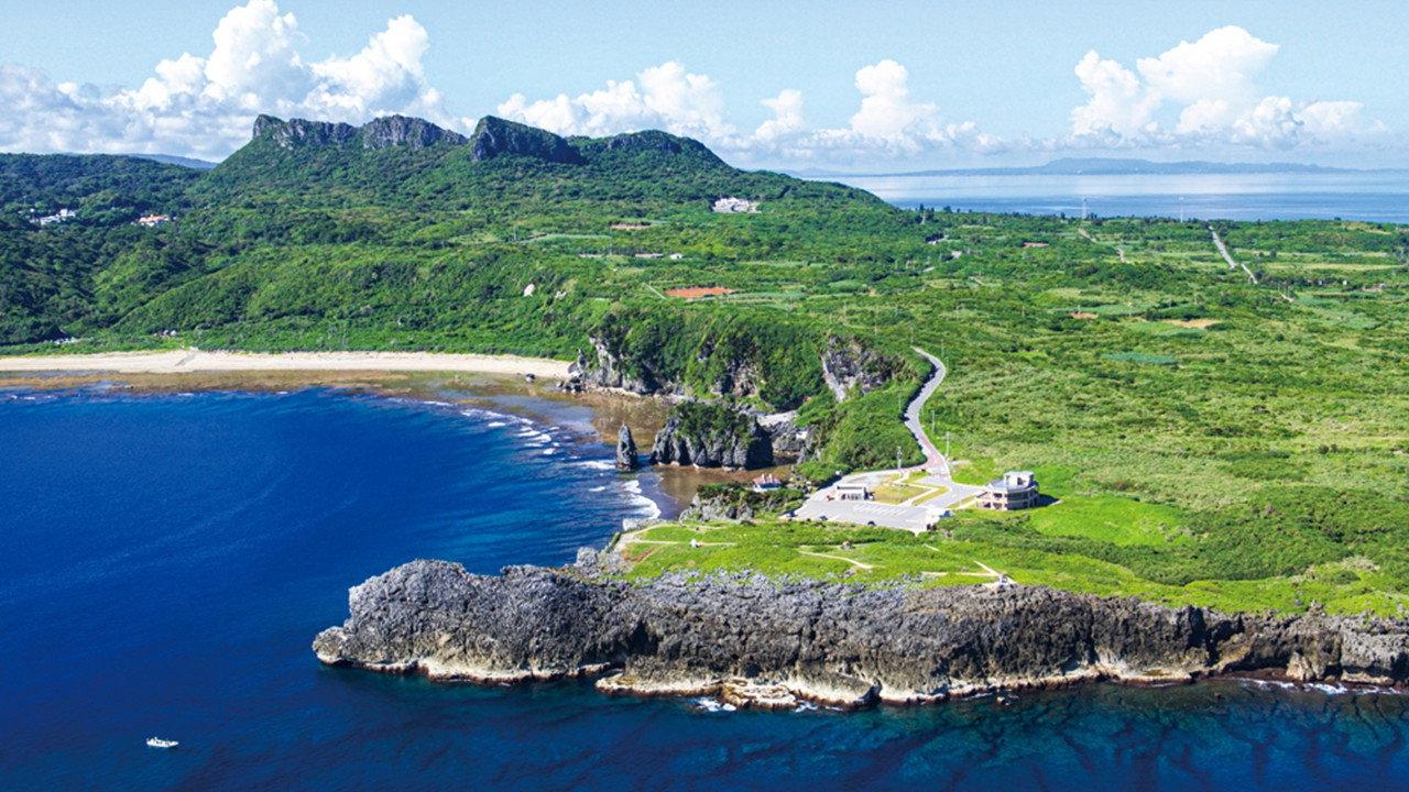 Okinawa - Healing Drone Sightseeing backdrop