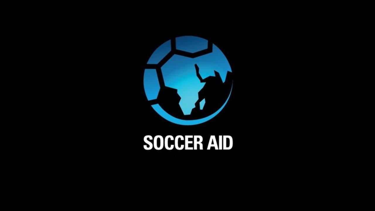 Soccer Aid backdrop