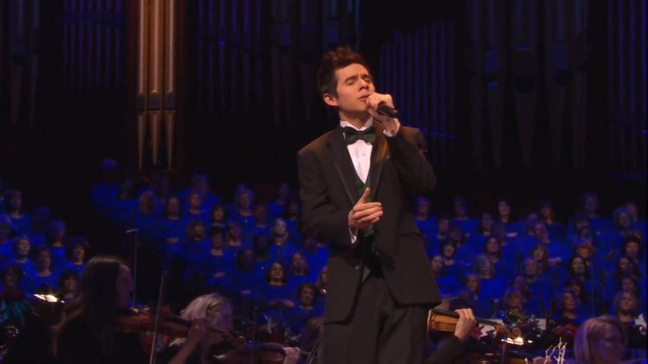 Glad Christmas Tidings Featuring David Archuleta backdrop