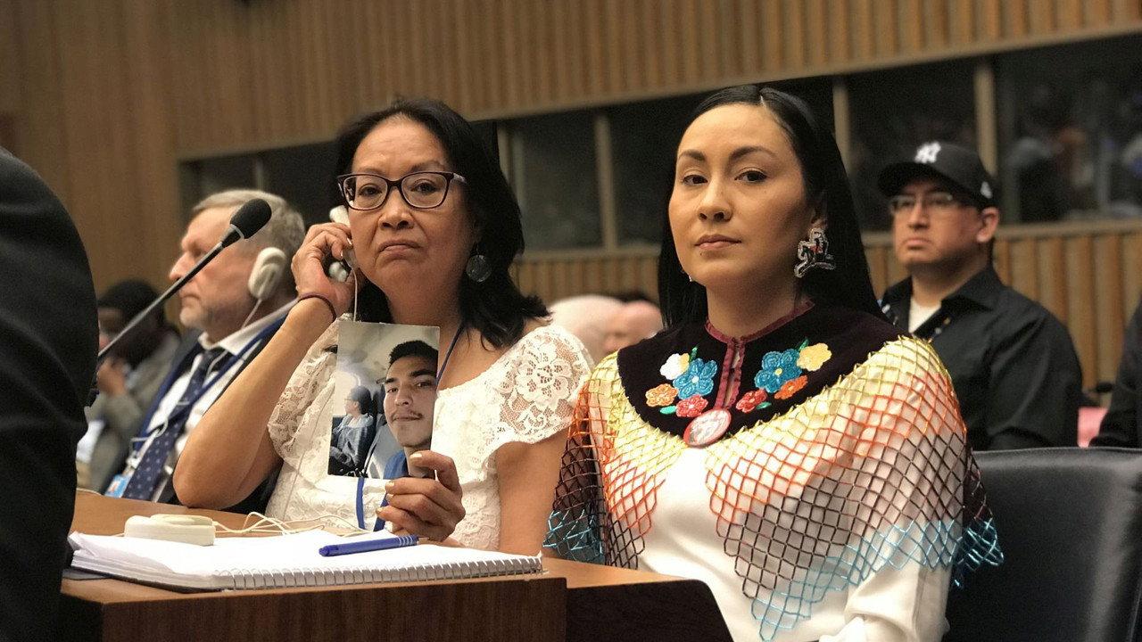 nîpawistamâsowin : We Will Stand Up backdrop