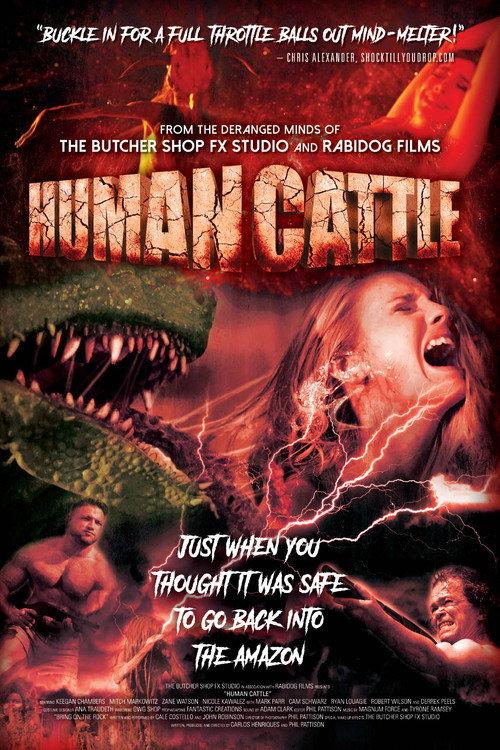 Human Cattle backdrop