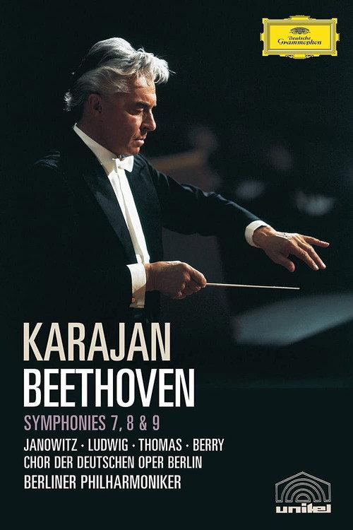 Karajan: Beethoven - Symphonies 7, 8 & 9 backdrop