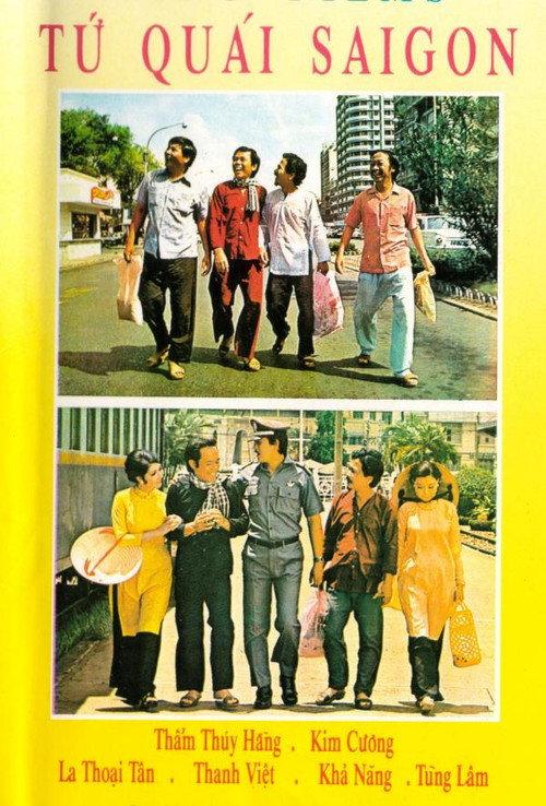Four Oddballs of Saigon backdrop