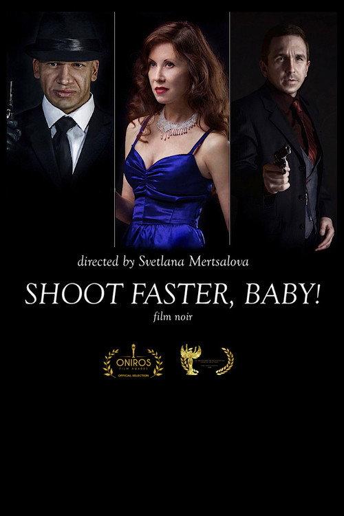 Shoot faster, baby! backdrop