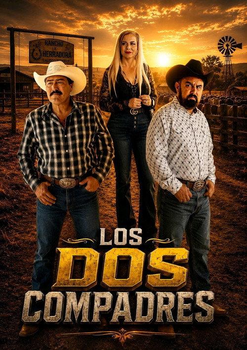 Los Dos Compadres backdrop