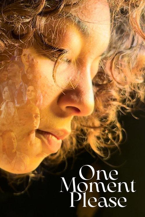One Moment Please backdrop