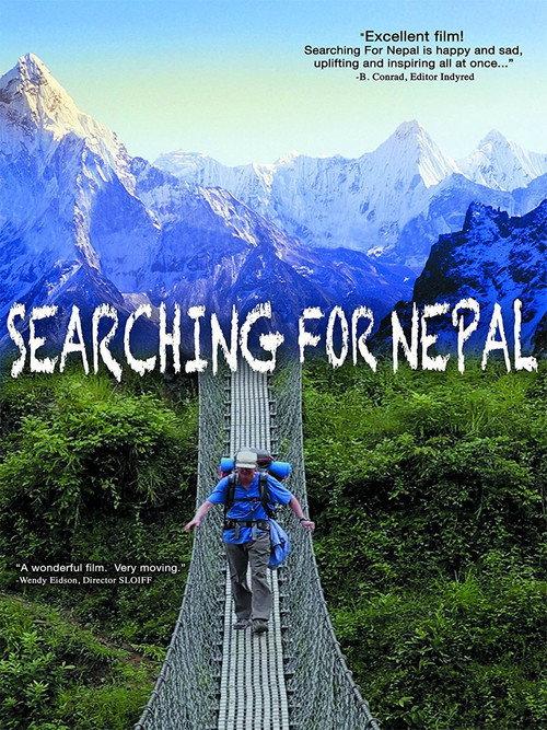Searching for Nepal backdrop