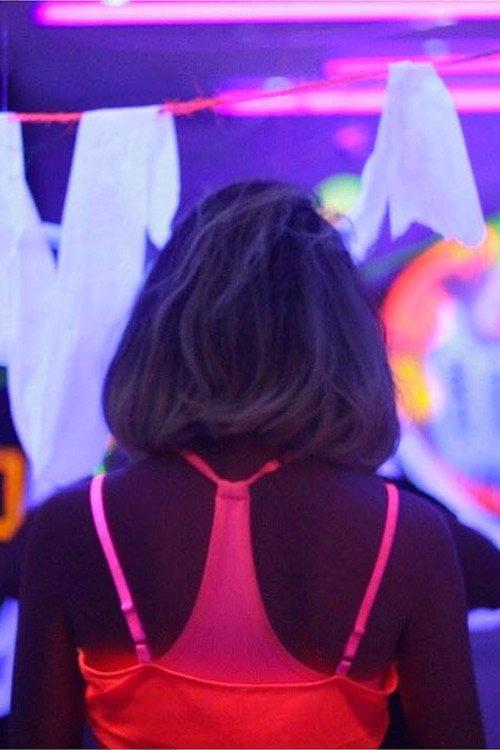My Neon Girl, I Massively Love You backdrop