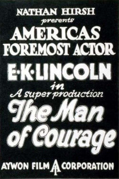 The Man of Courage backdrop