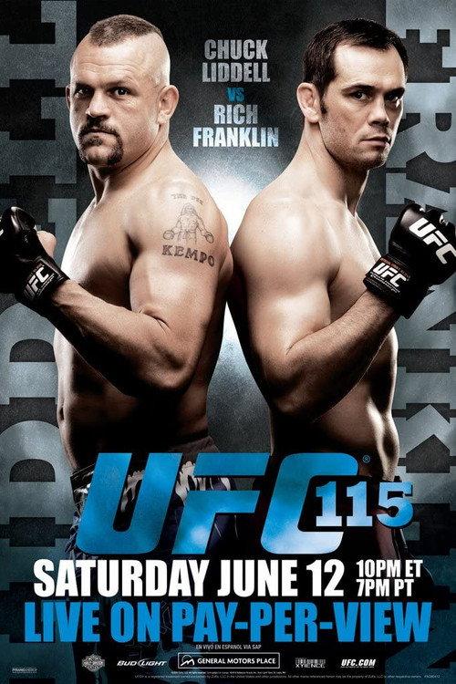 UFC 115: Liddell vs. Franklin backdrop