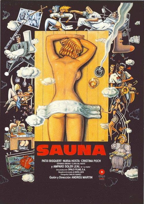 Sauna backdrop