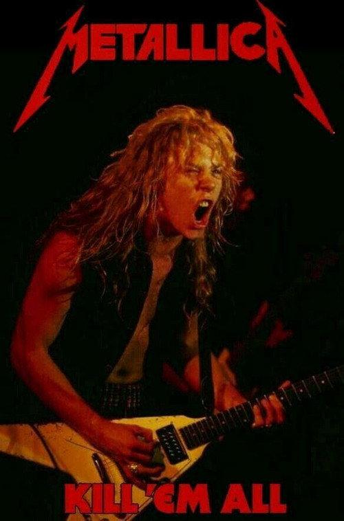 Metallica - Kill 'Em All in Chicago 1983 backdrop