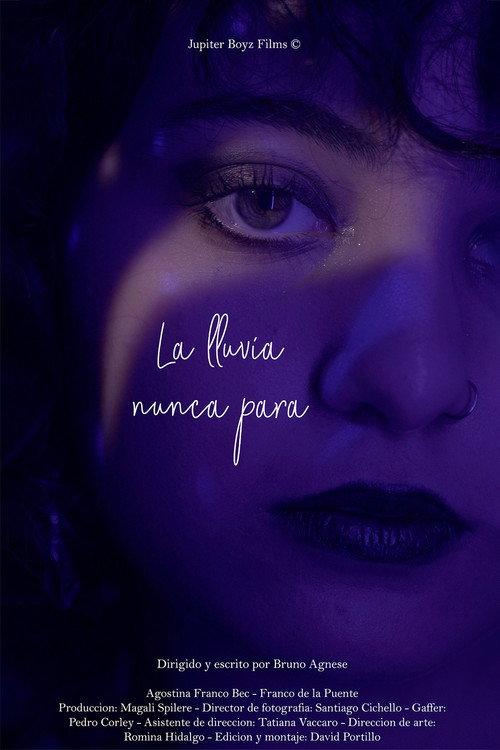 La lluvia nunca para backdrop